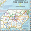 Battlefields of the Civil War Map by National Geographic Soc