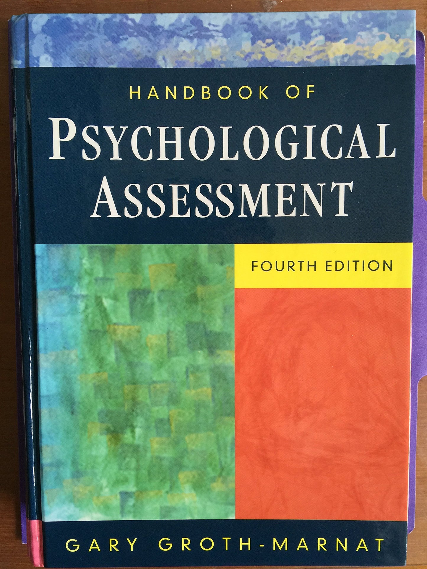Handbook of Psychological Assessment by Groth-Marnat, Gary