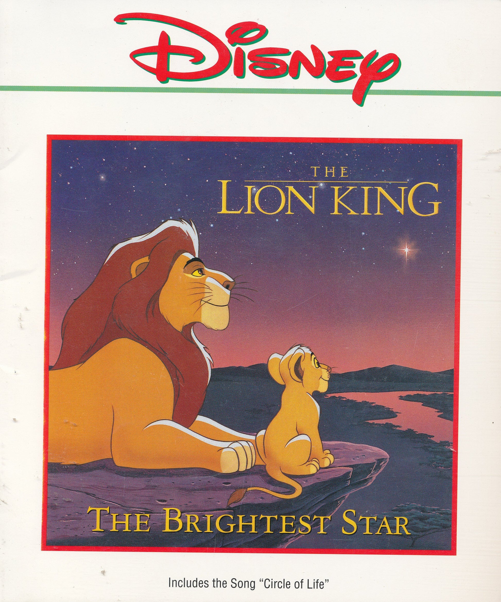 The Brightest Star / The Lion King (Read-Along) (Book and Tape)