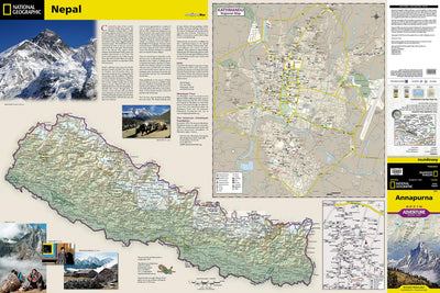 Annapurna Map [Nepal] (National Geographic Adventure Map, 3003)