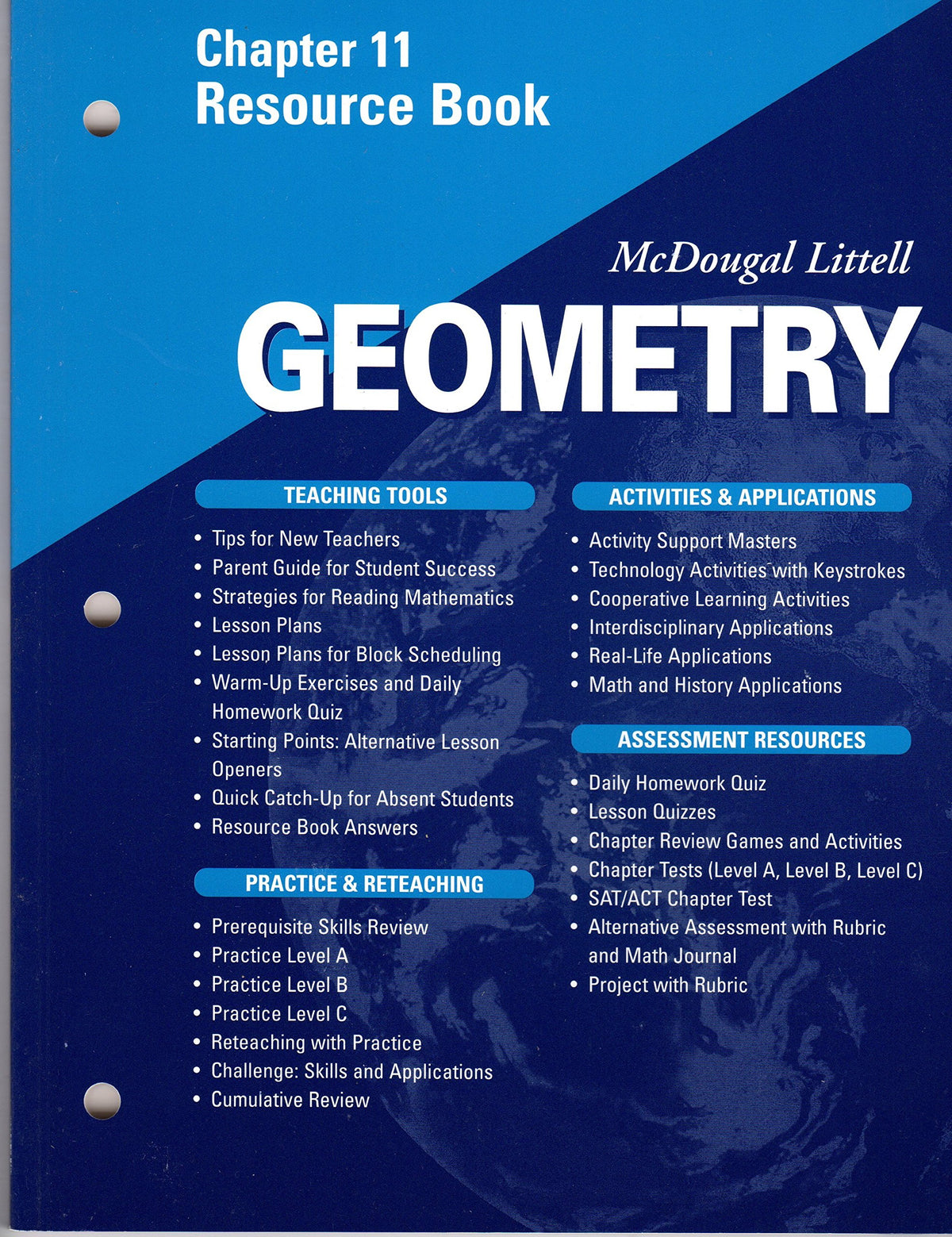 McDougal Littell - Geometry - Chapter 11 Resource Book