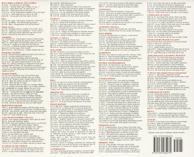 Catholic Verse Finder ("Bible Cheat Sheet") English version