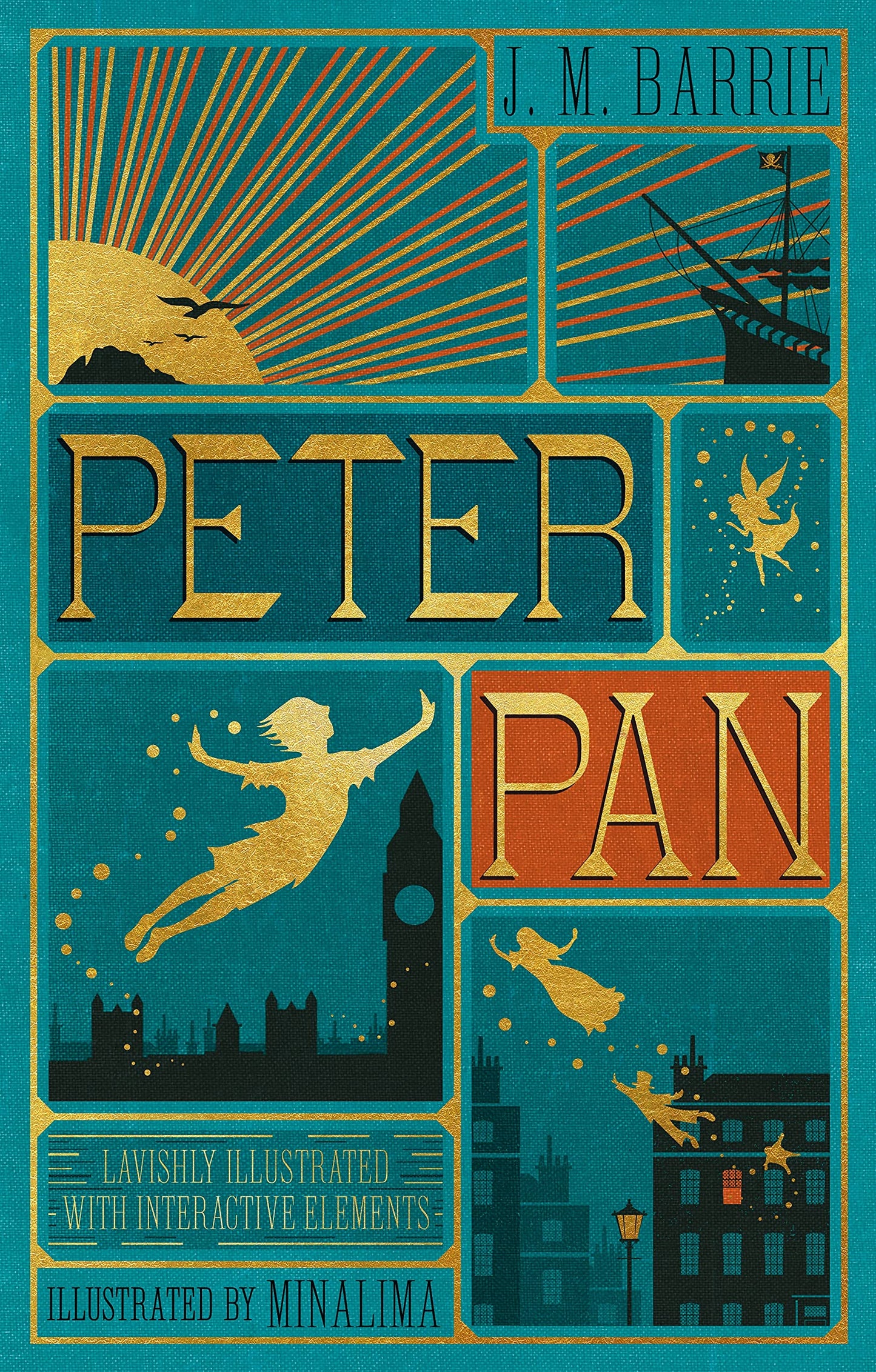 Peter Pan (MinaLima Edition) (lllustrated with Interactive E