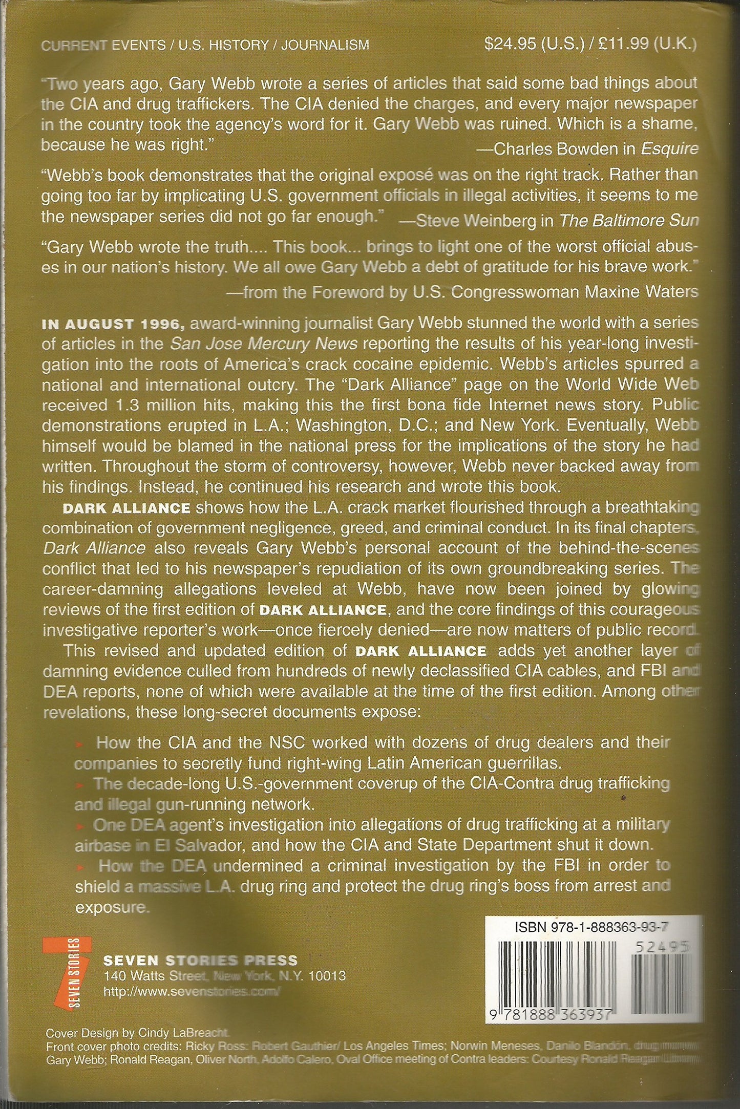 Dark Alliance: The CIA, the Contras, and the Crack Cocaine E
