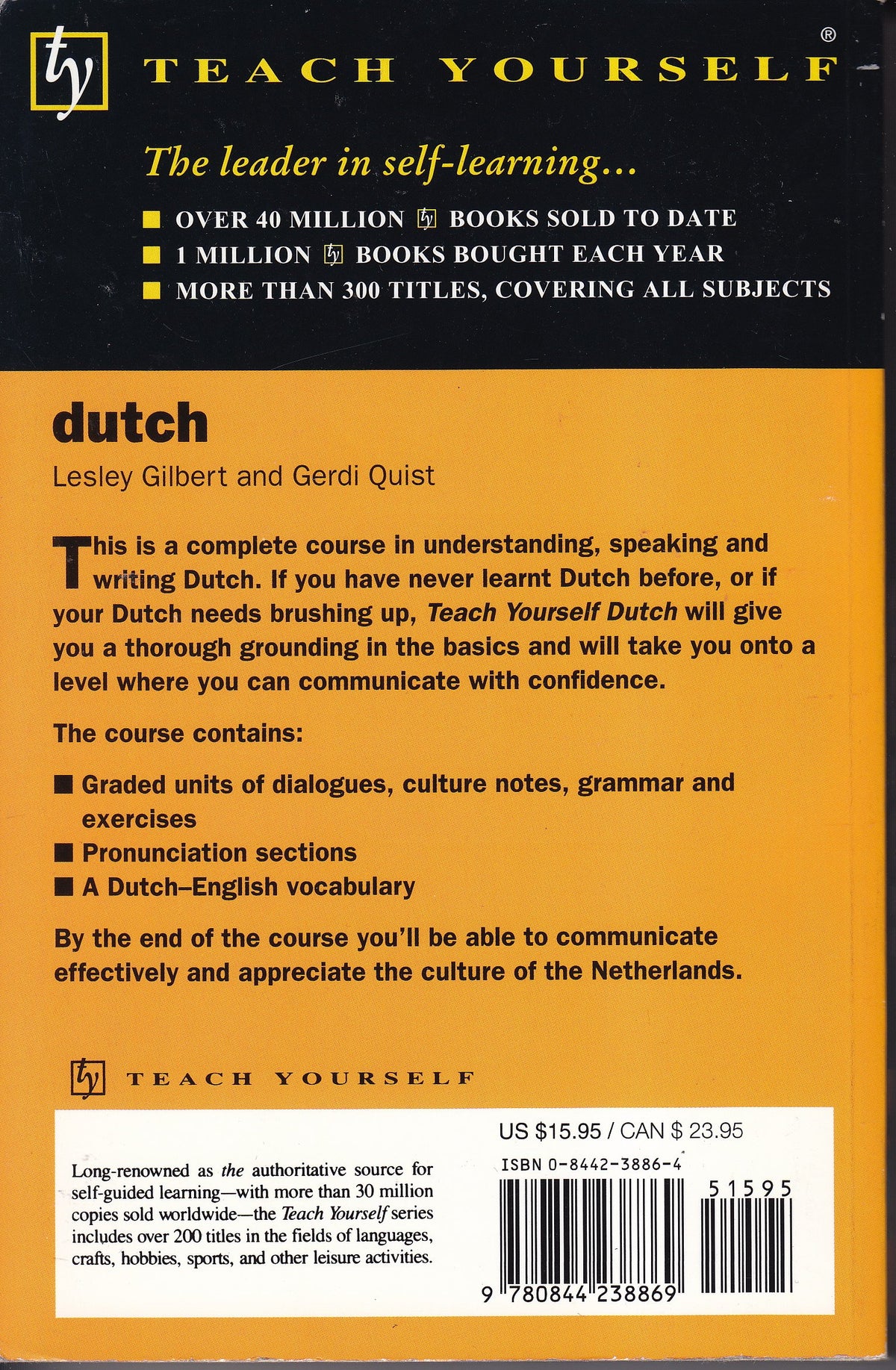 Dutch: A Complete Course for Beginners (Teach Yourself Books)