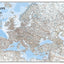 National Geographic: Europe Classic Enlarged Wall Map (46 x 35.75 inches) (National Geographic Reference Map)