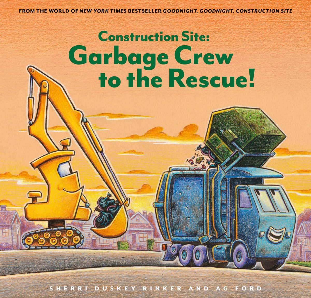 Construction Site: Garbage Crew to the Rescue! (Goodnight Construction Site)