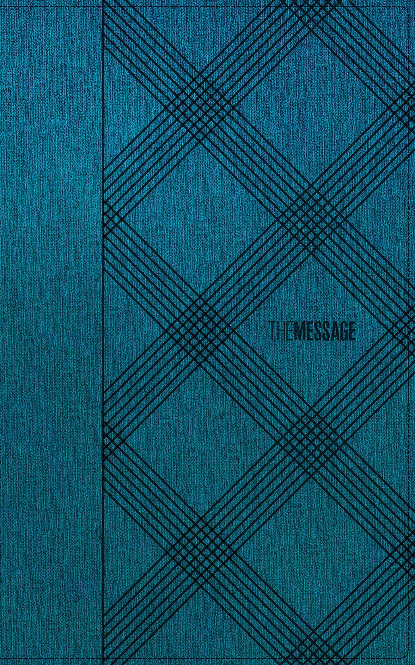 The Message Deluxe Gift Bible (Leather-Look, Crosshatch Denim): The Bible in Contemporary Language