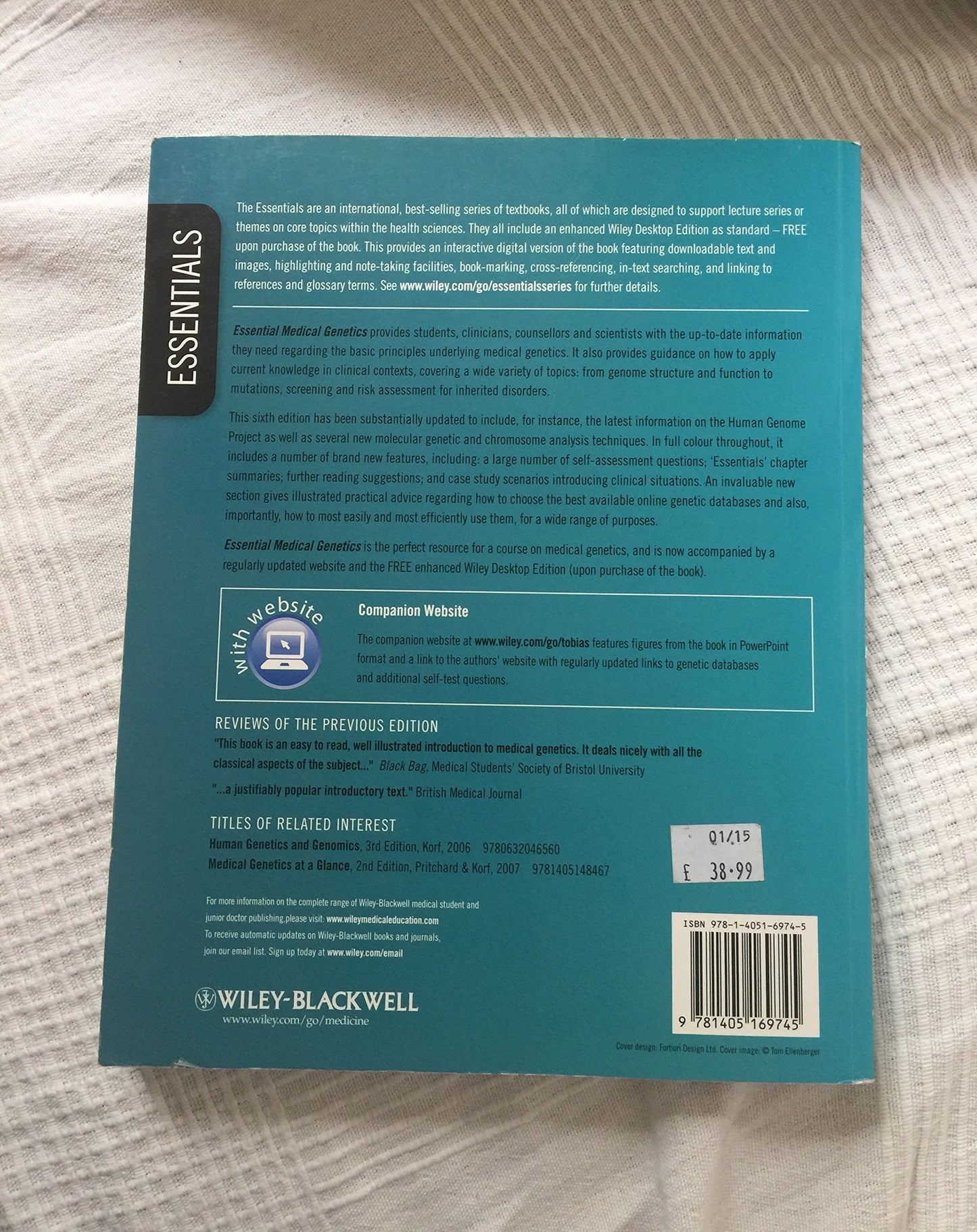 Essential Medical Genetics, Includes Desktop Edition