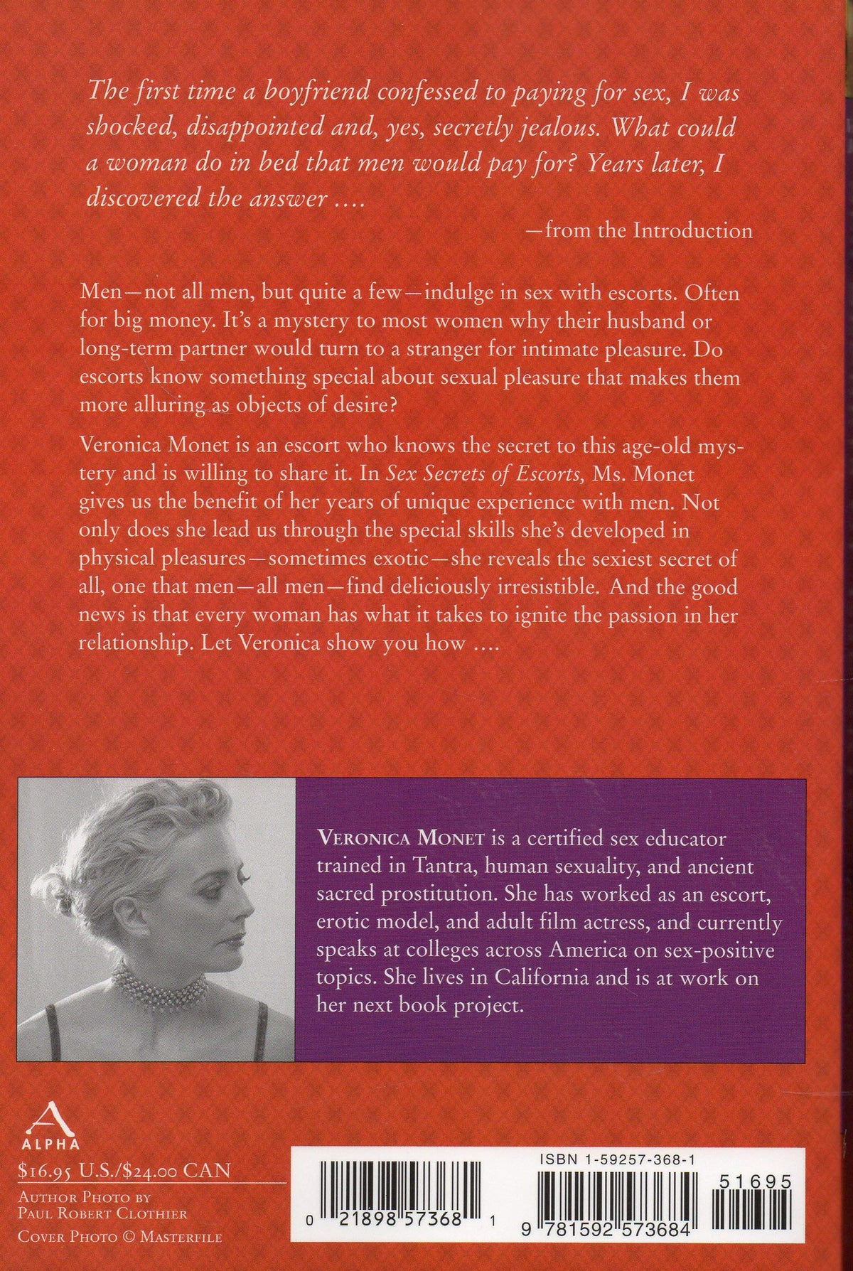 Veronica Monets Sex Secrets of Escorts: Tips from a Pro