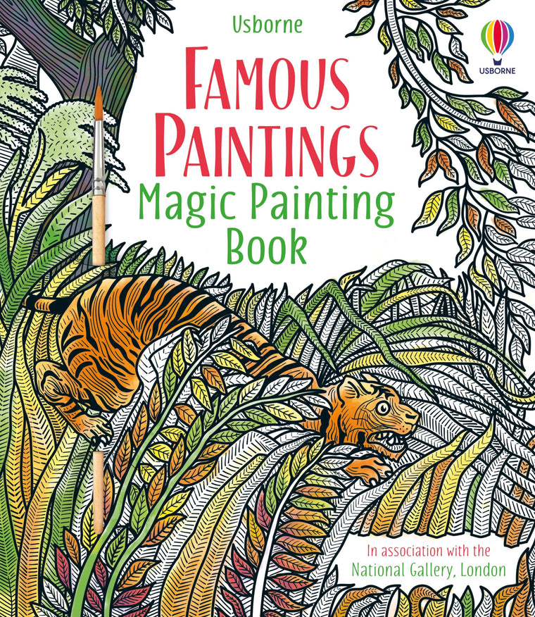 Famous Paintings Magic Painting Book (Magic Painting Books)