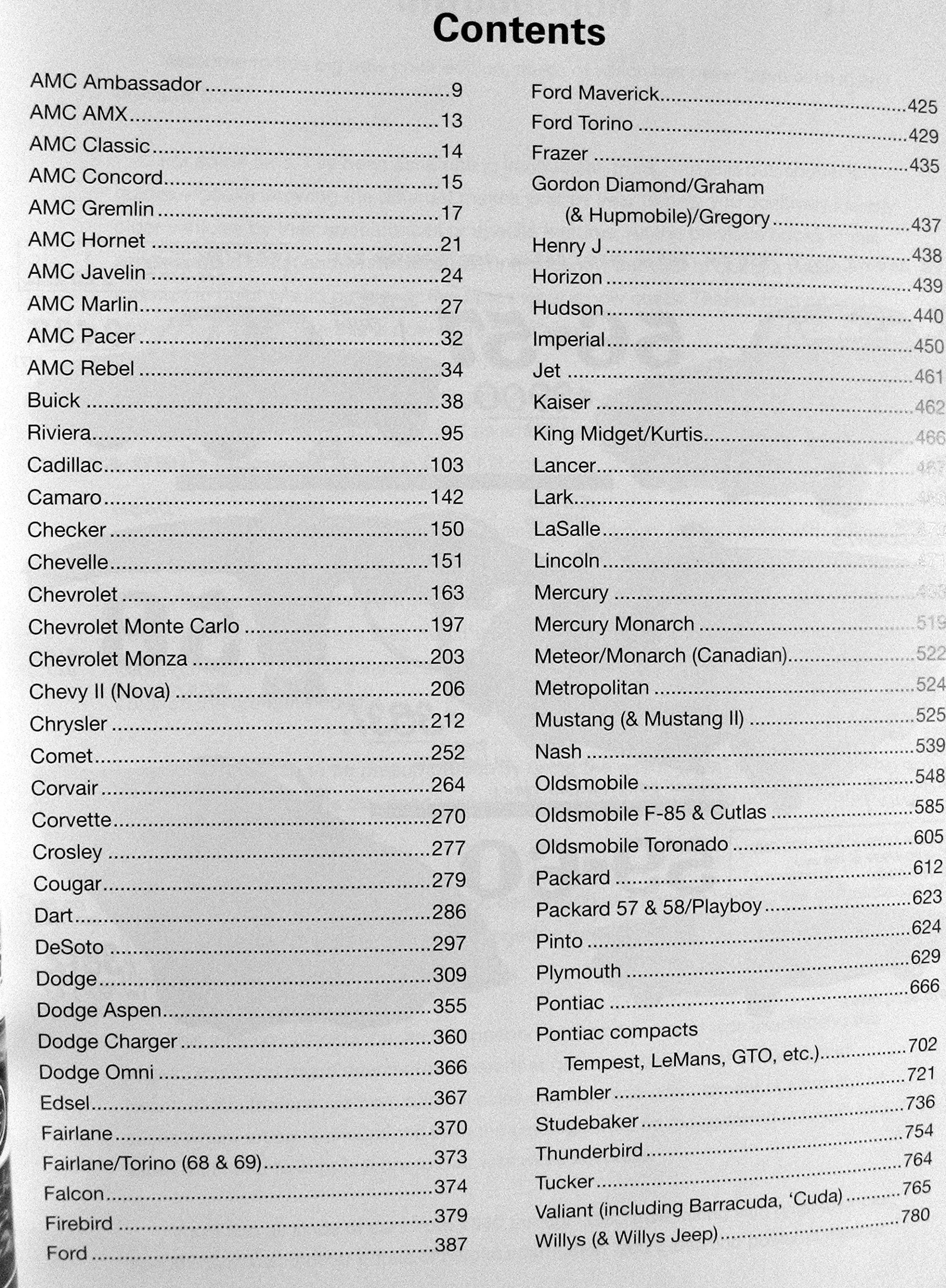 American Car Spotter's Bible 1940-1980