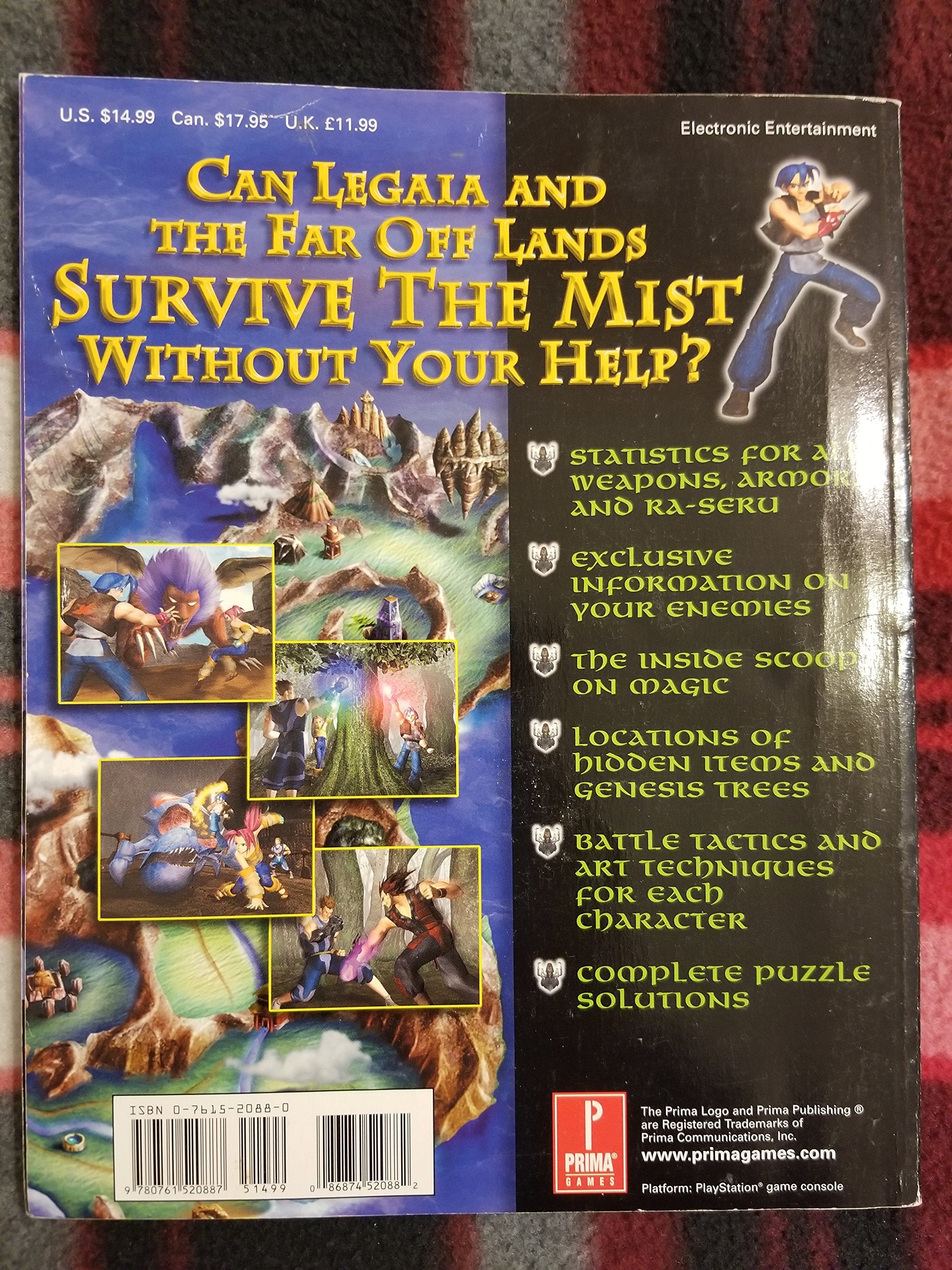 Legend of Legaia : Prima's Official Strategy Guide