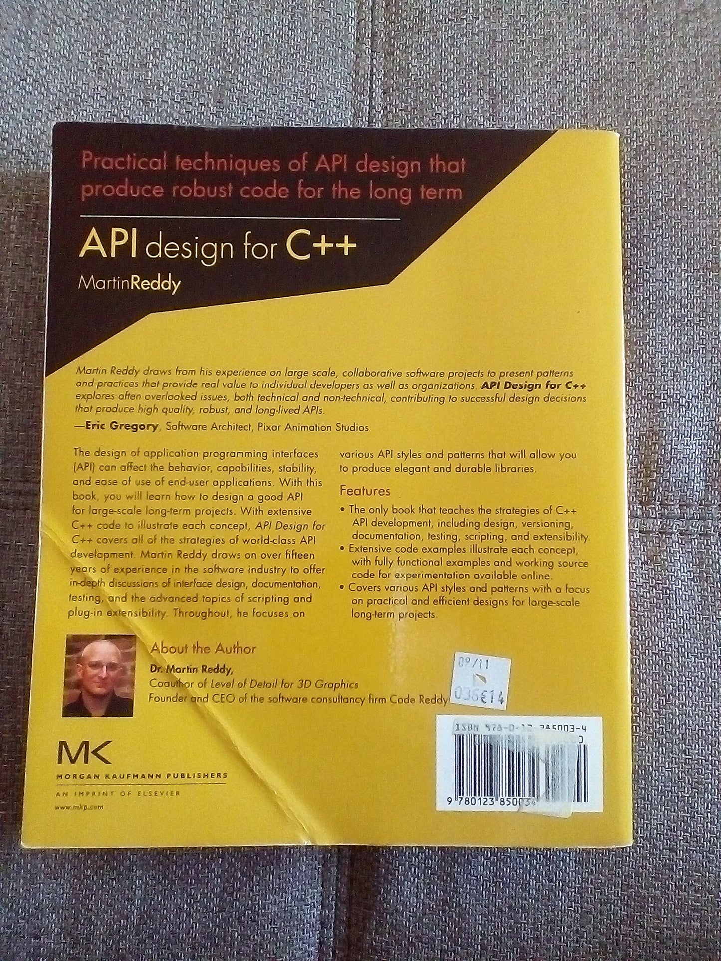 API Design for C++