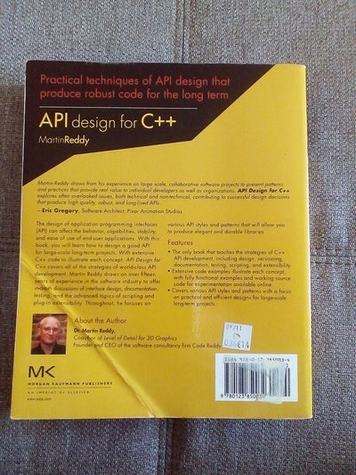 API Design for C++