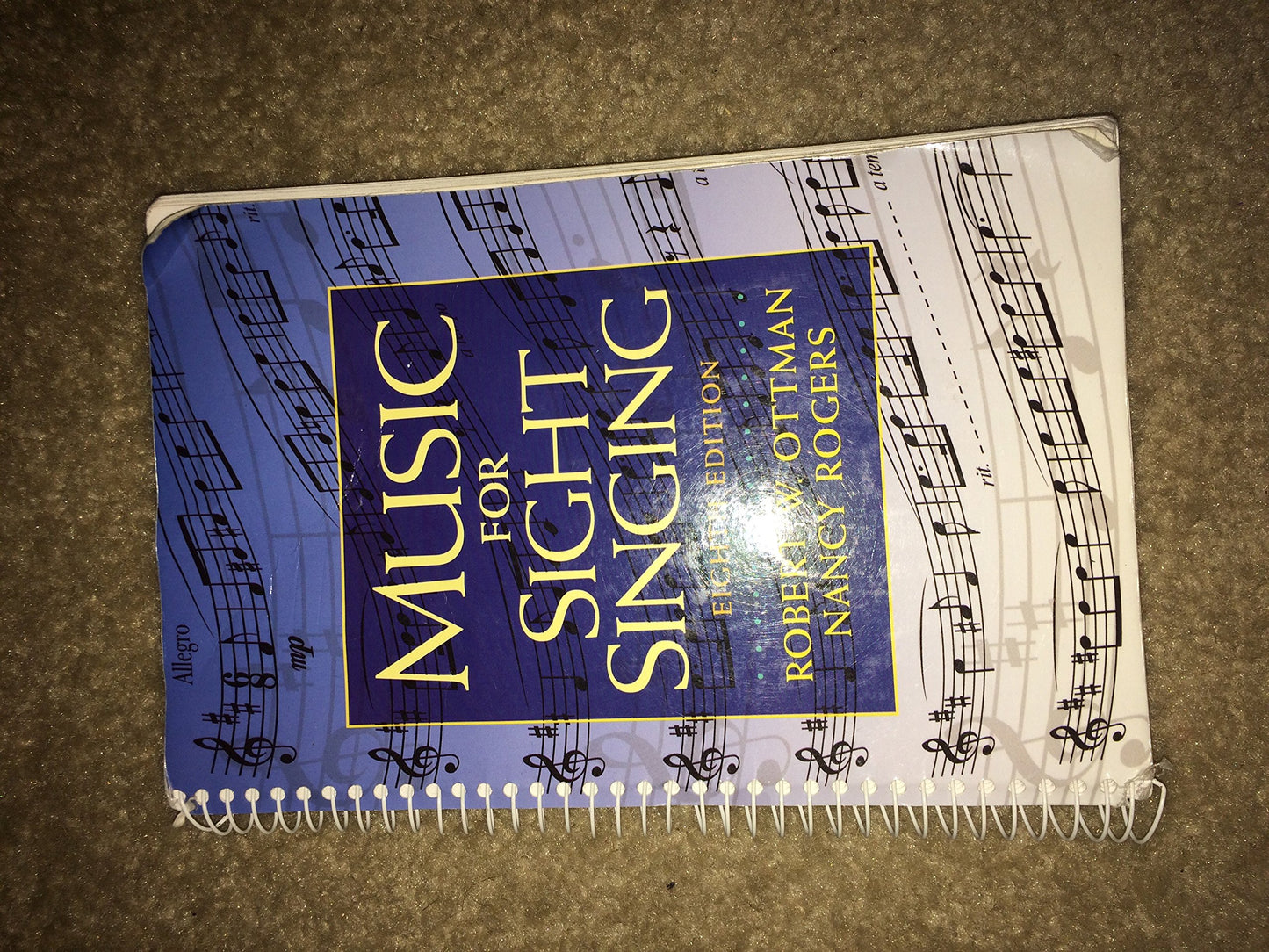 Music for Sight Singing (8th Edition) by Ottman, Robert