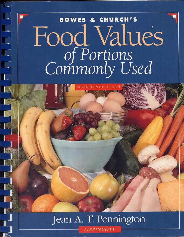 Bowes & Church's Food Values of Portions Commonly Used : Spi