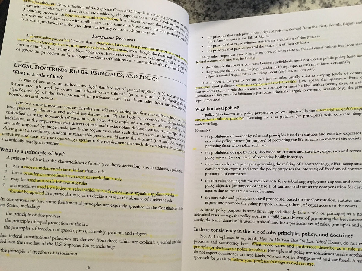 Learning Legal Reasoning: Briefing, Analysis and Theory
