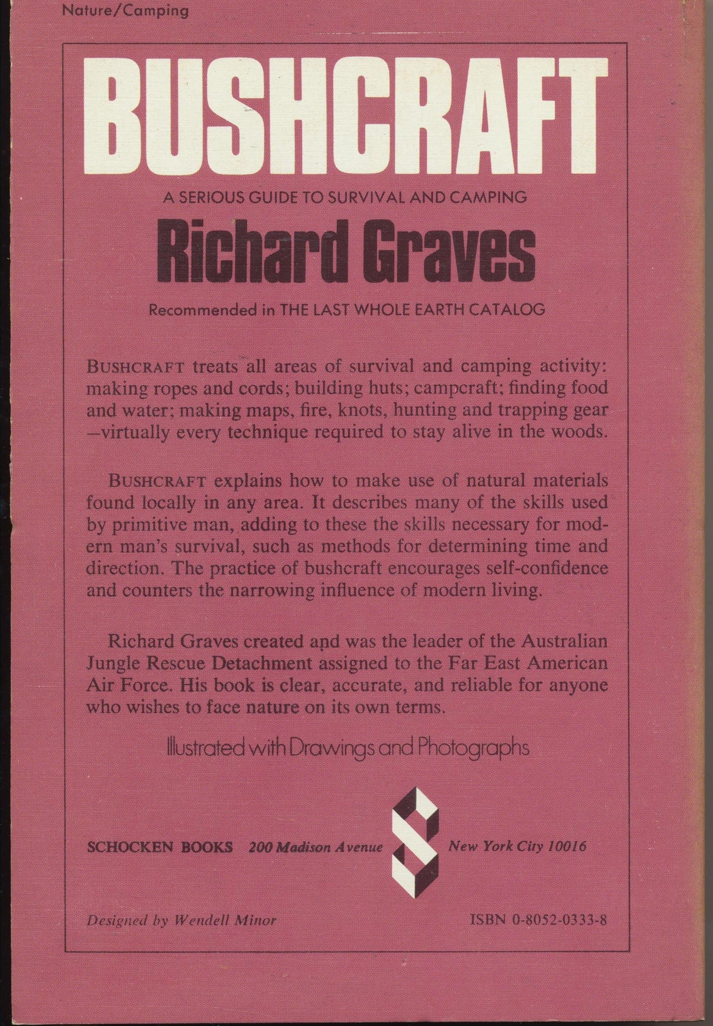 Bushcraft: A Serious Guide to Survival and Camping by Graves
