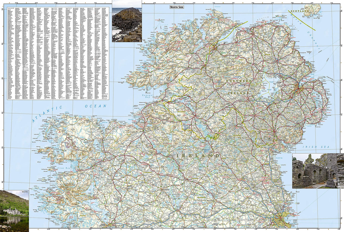 Ireland Map (National Geographic Adventure Map, 3303)