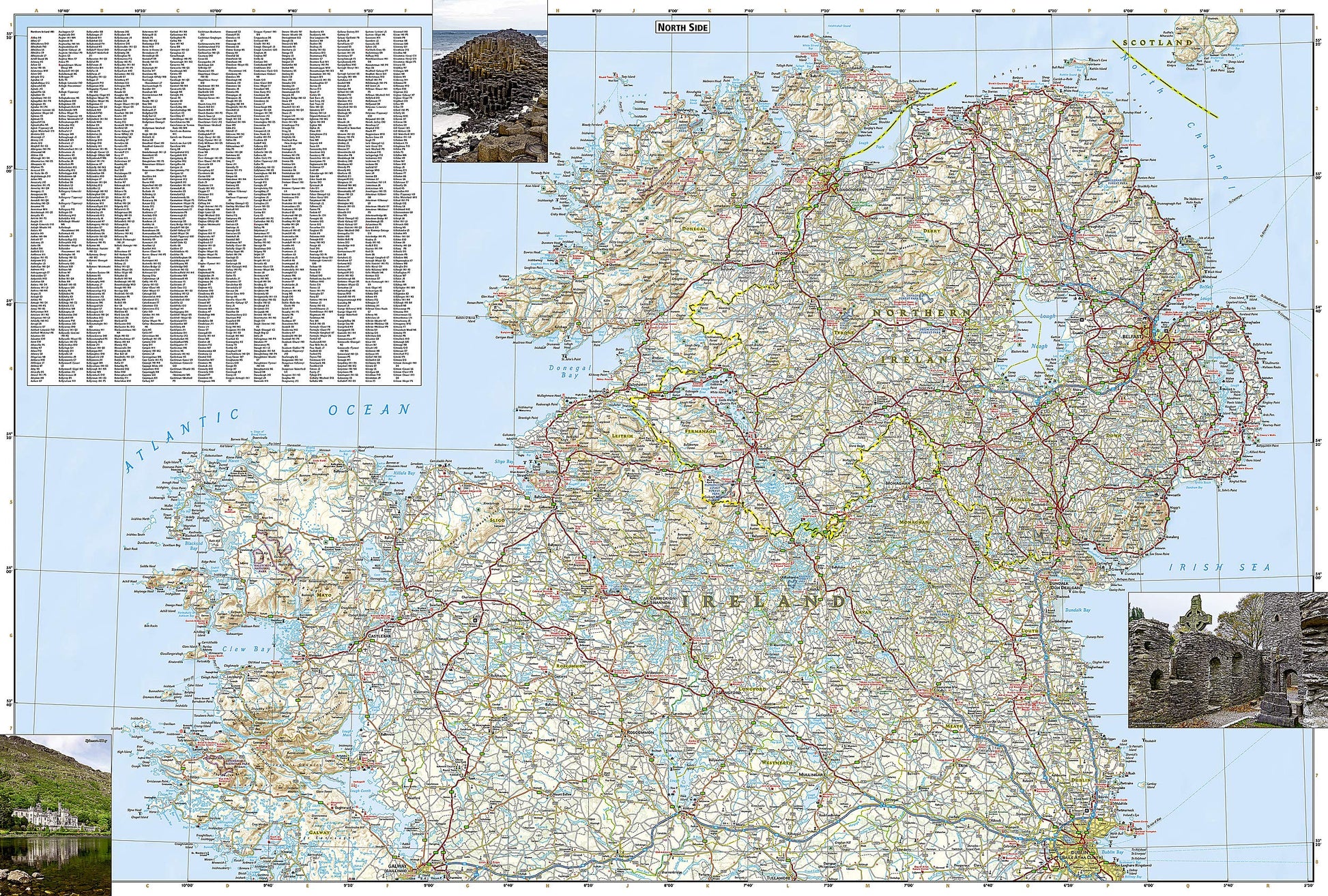 Ireland Map (National Geographic Adventure Map, 3303)