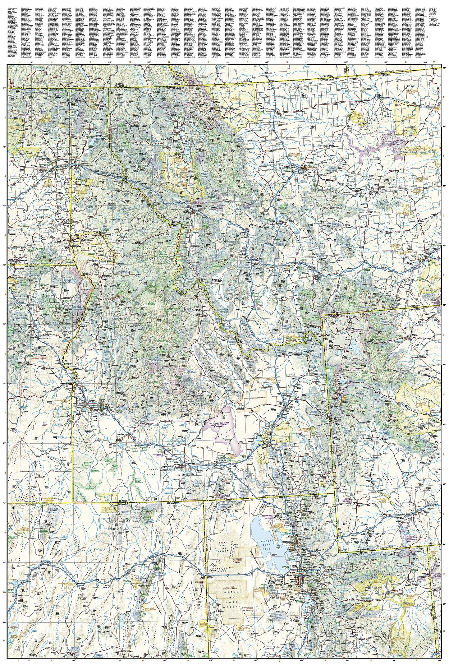 United States, Pacific Northwest Map (National Geographic Adventure Map, 3118)