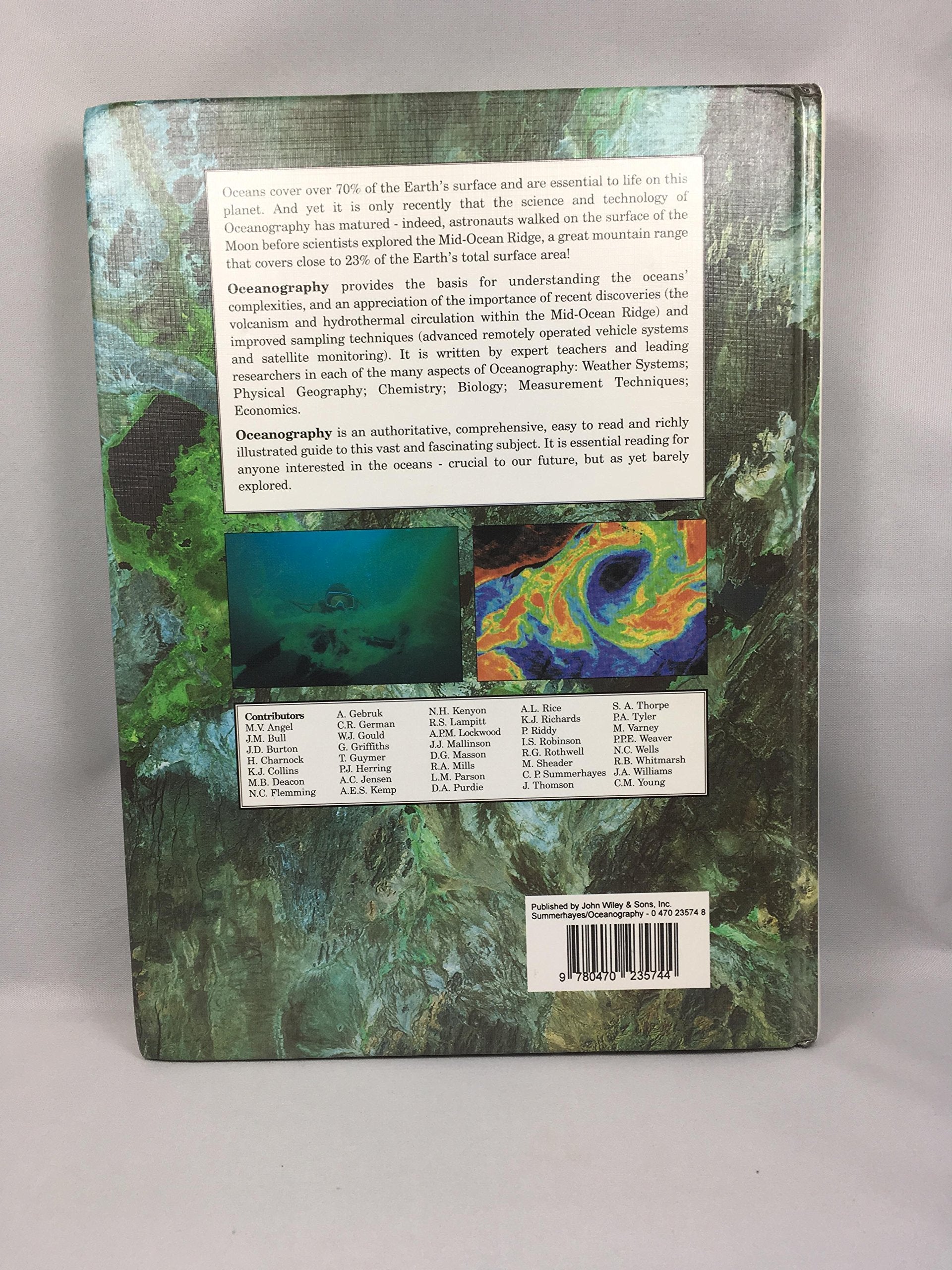 Oceanography: An Illustrated Text