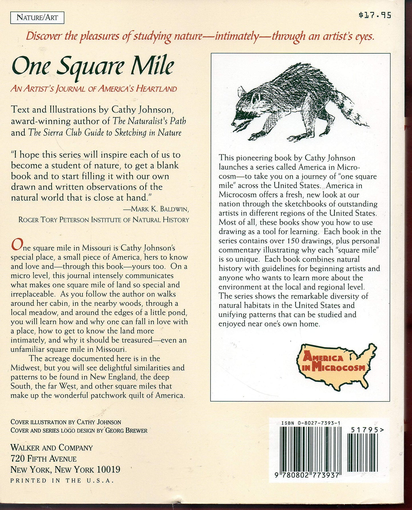 One Square Mile: An Artist's Journal of America's Heartland (America in Microcosm)