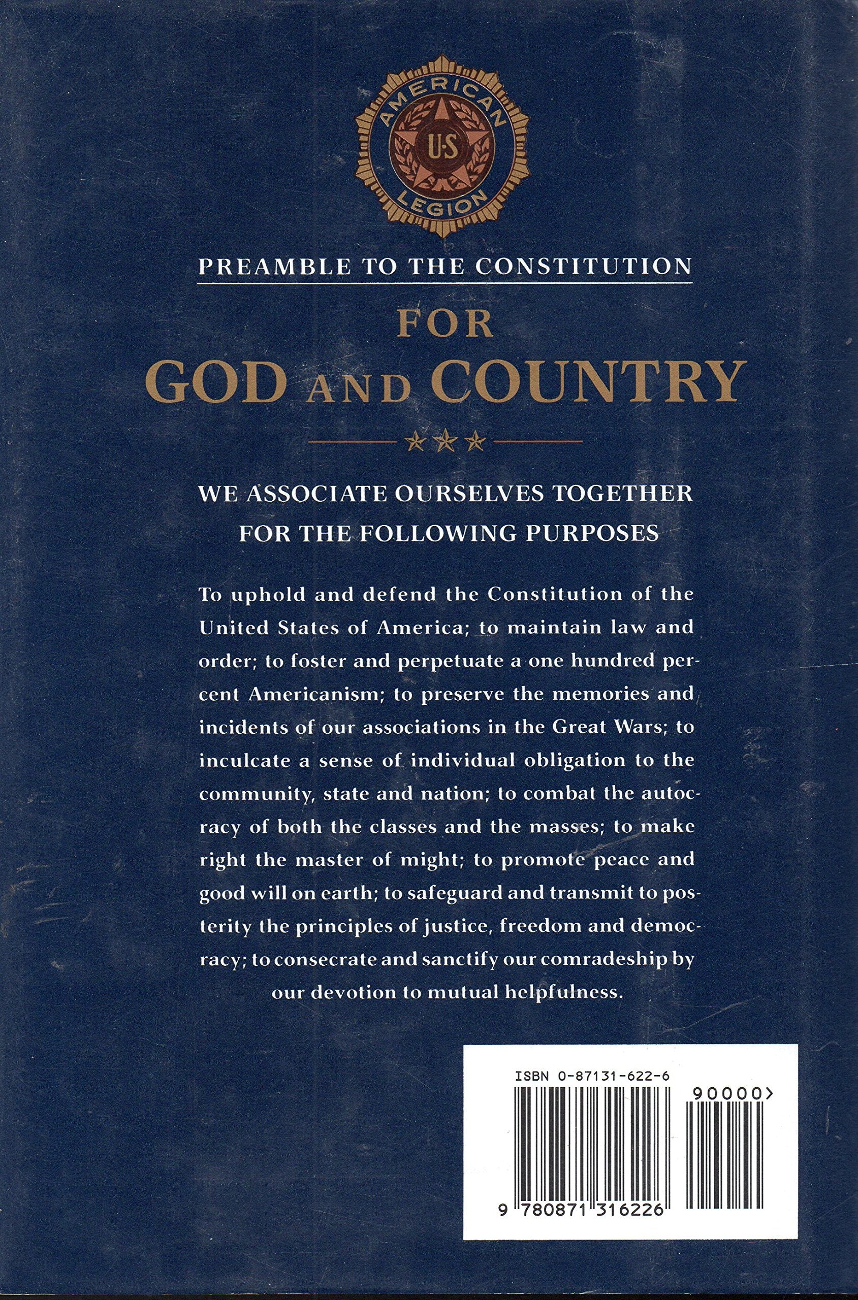 The American Legion: An Official History, 1919-1989