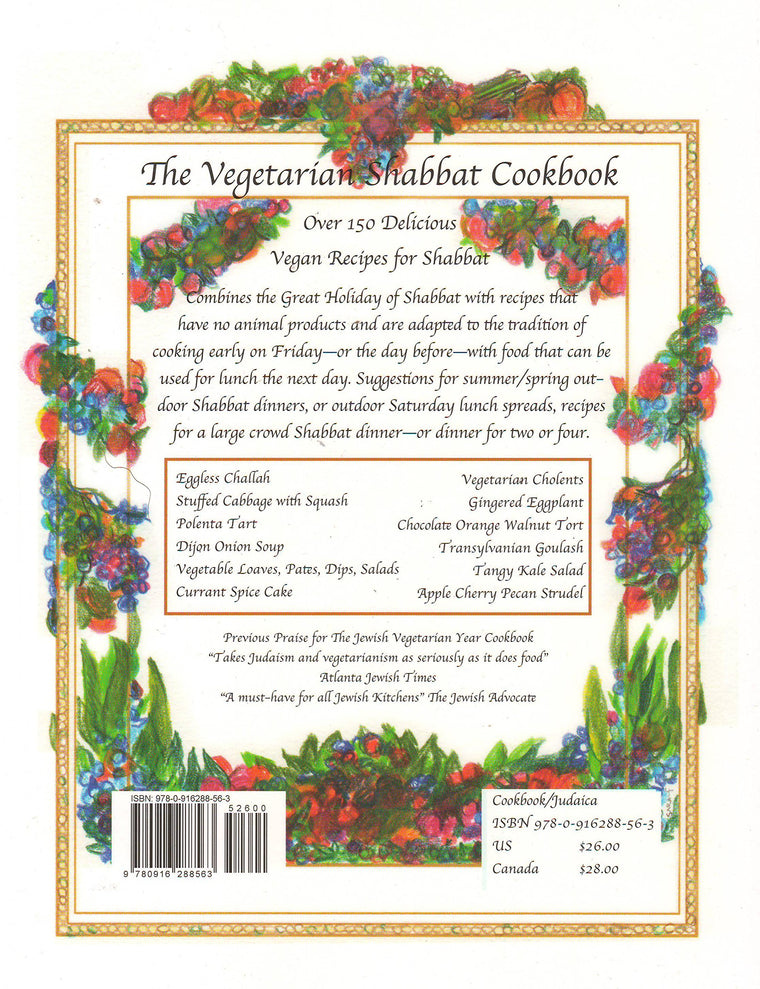 The Vegetarian Shabbat Cookbook