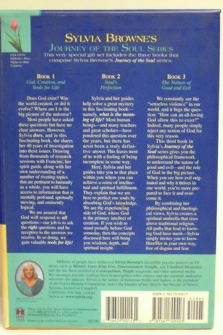 Sylvia Browne's Journey of the Soul — back cover