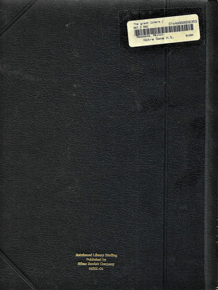 The Great Liners (The Seafarers) — back cover