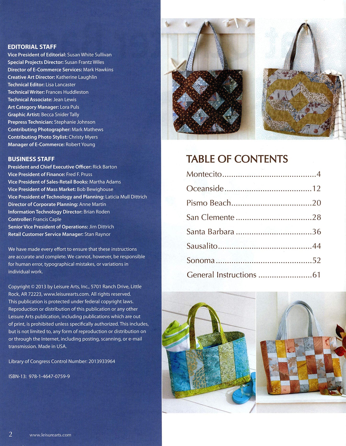 Fat Quarter Bags