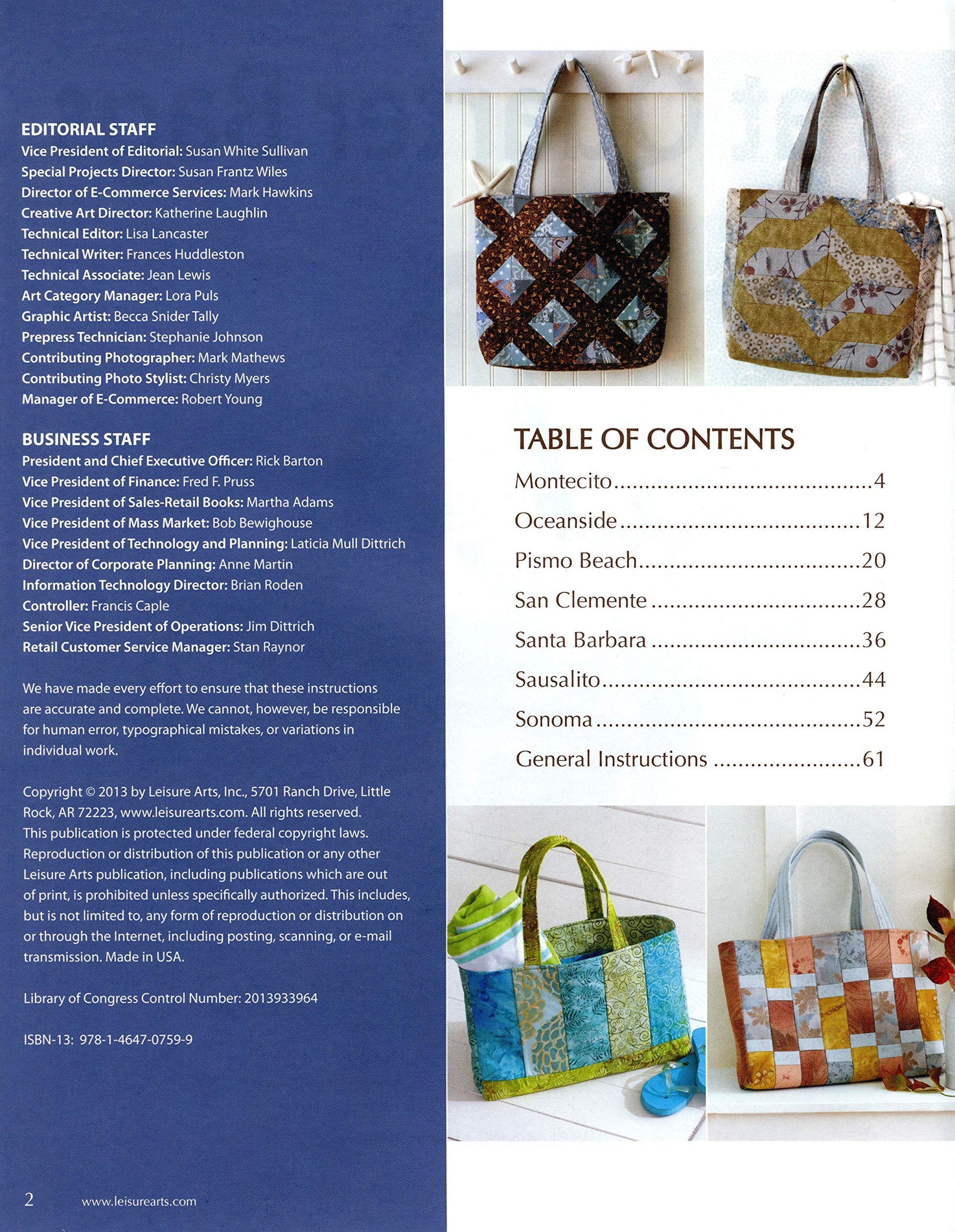 Fat Quarter Bags