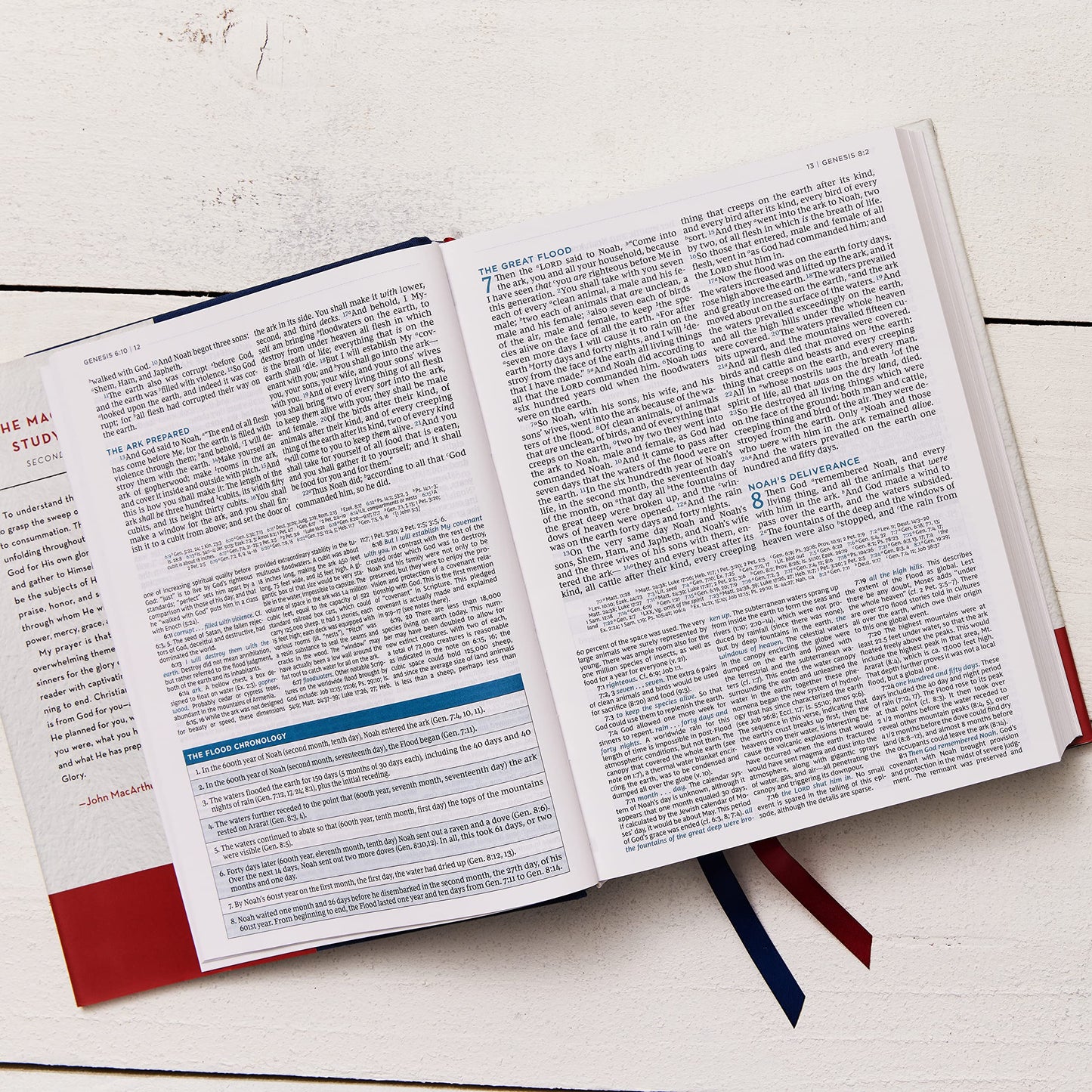 NKJV, MacArthur Study Bible, Blue Cloth over Board, Comfort Print: Unleashing God's Truth One Verse at a Time (Holy Bible, New King James Version)