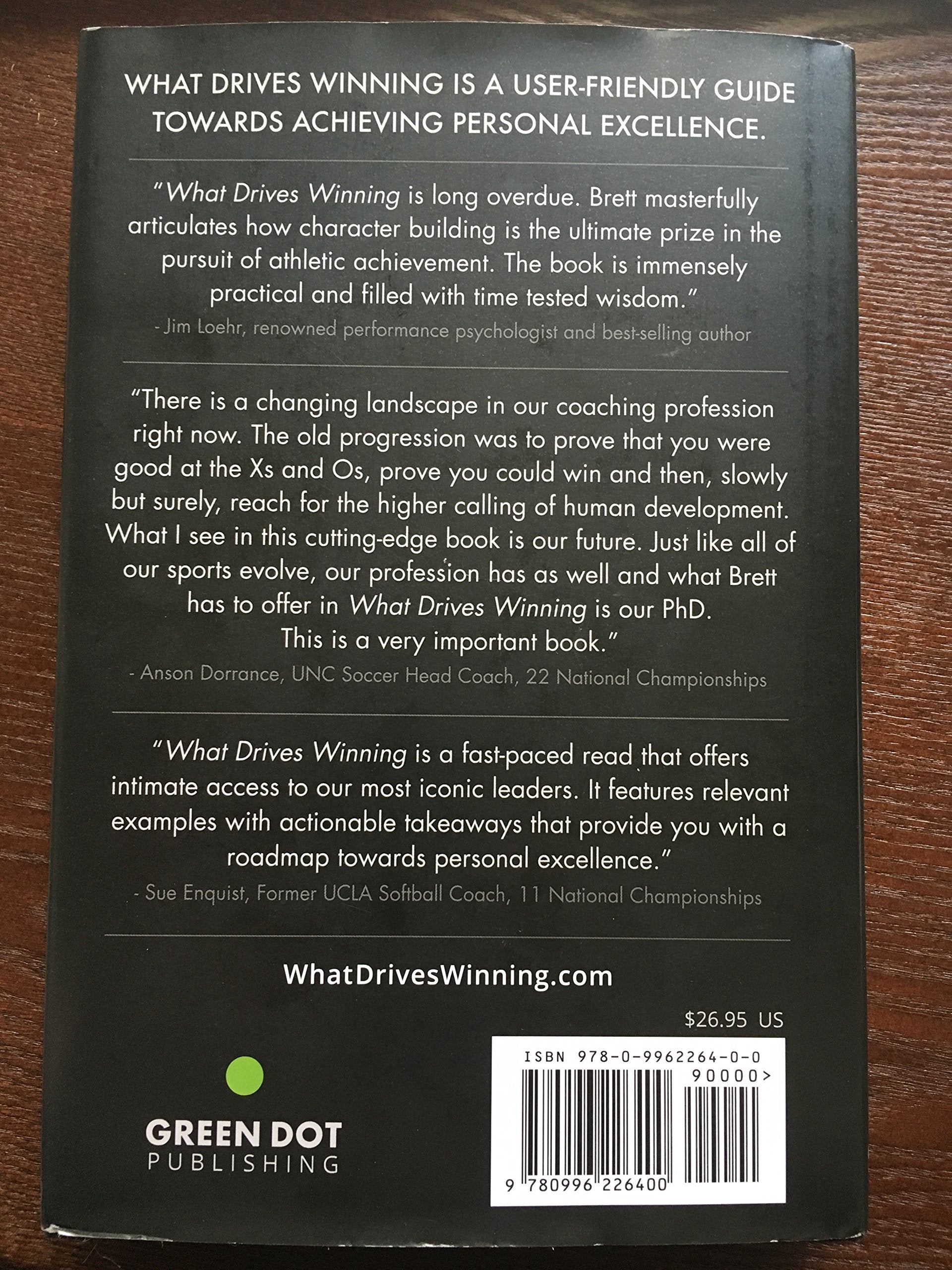 What Drives Winning: Building Character Gets Results. Here's How.