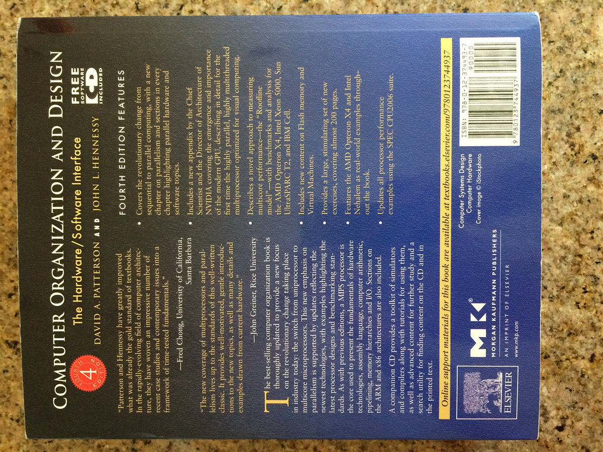 Computer Organization and Design: The Hardware/Software Interface (The Morgan Kaufmann Series in Computer Architecture and Design)