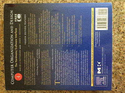 Computer Organization and Design: The Hardware/Software Interface (The Morgan Kaufmann Series in Computer Architecture and Design)