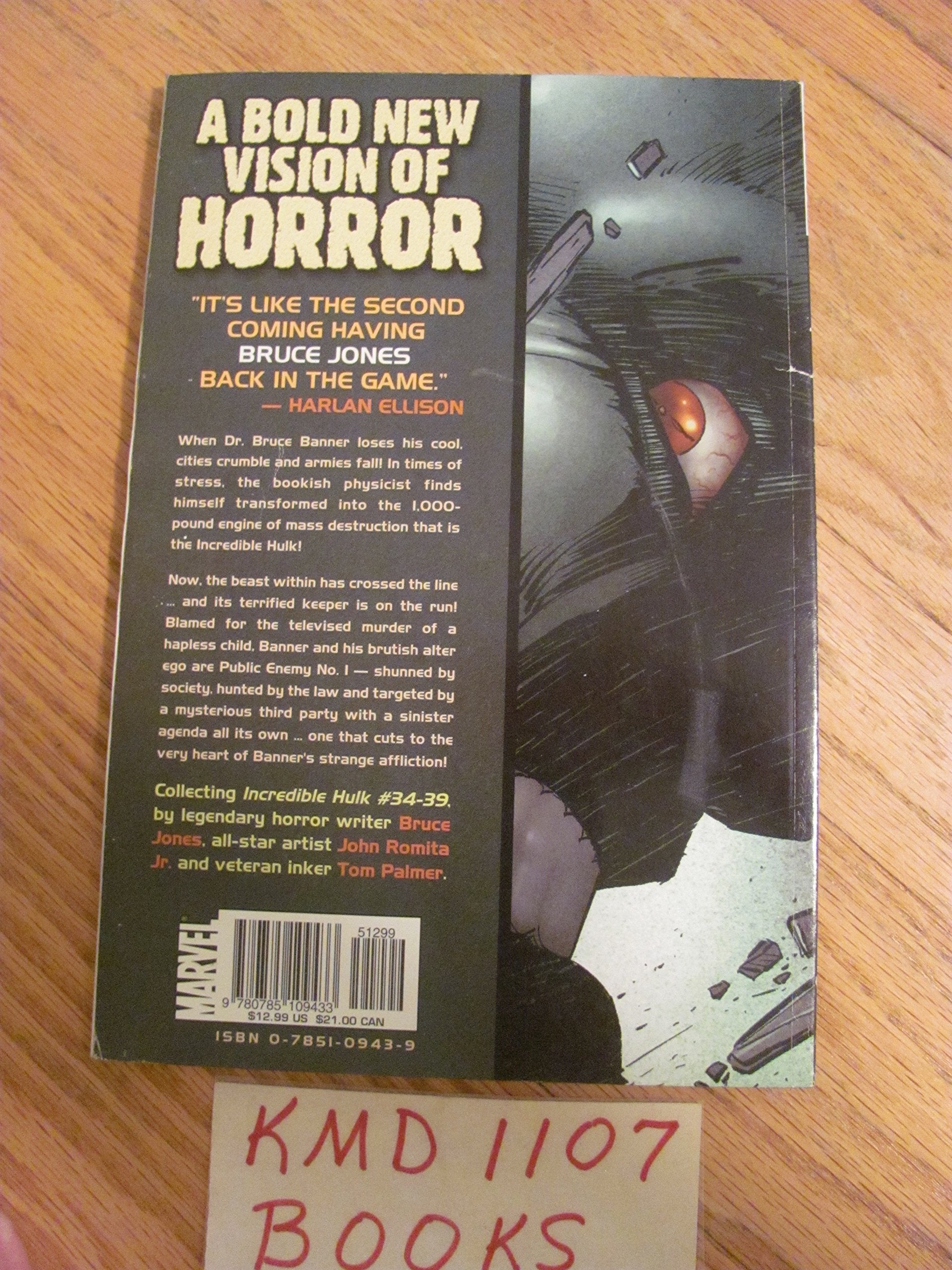 Incredible Hulk Vol. 1: Return of the Monster