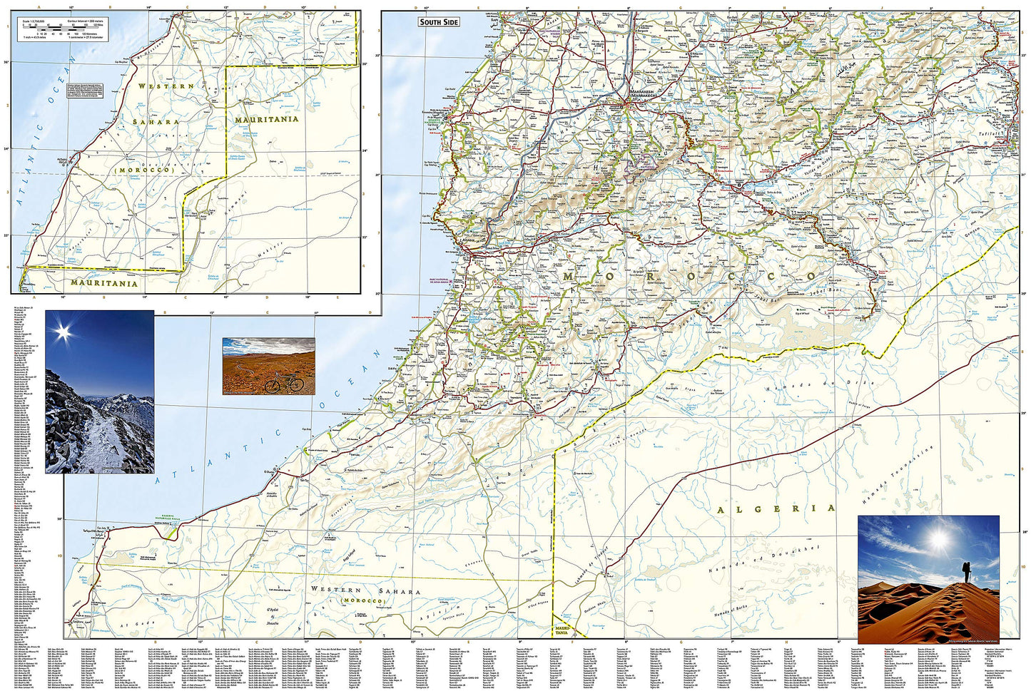 Morocco Map (National Geographic Adventure Map, 3203)