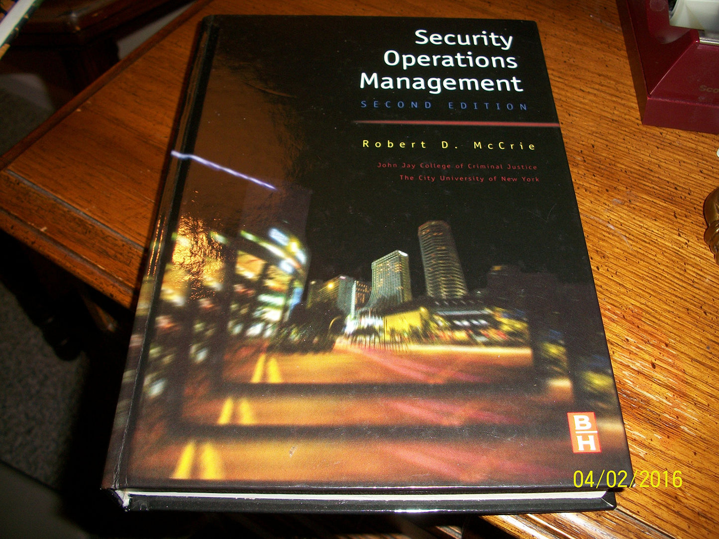 Security Operations Management by McCrie Professor & Chair J