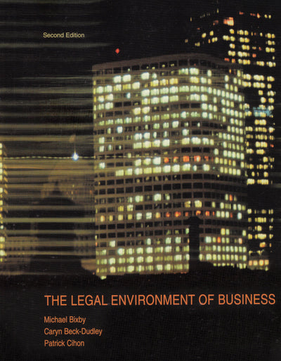 The Legal Environment of Business