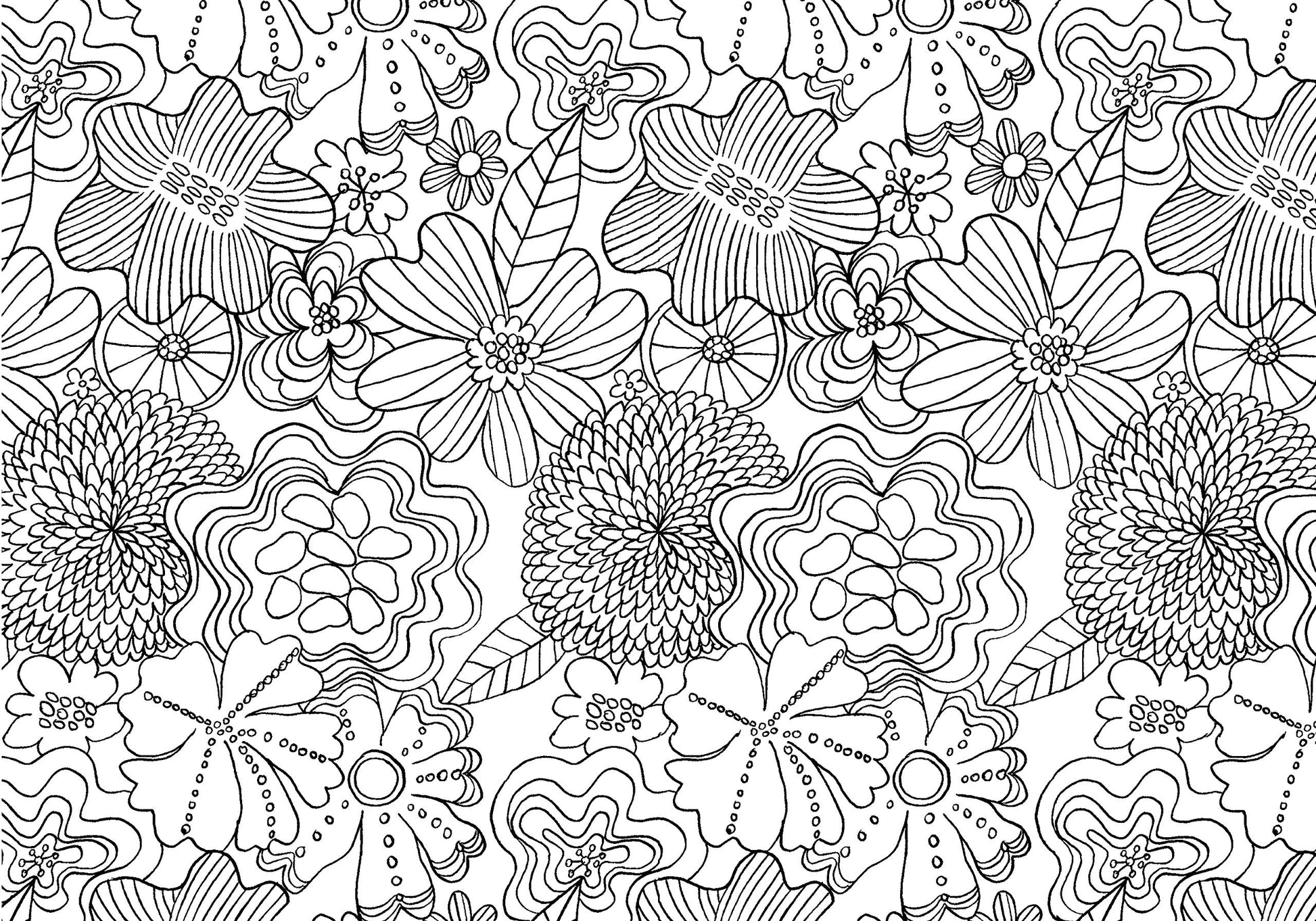 The Mindfulness Coloring Book: Relaxing, Anti-Stress Nature Patterns and Soothing Designs