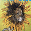Lion and Blue by Robert Vavra