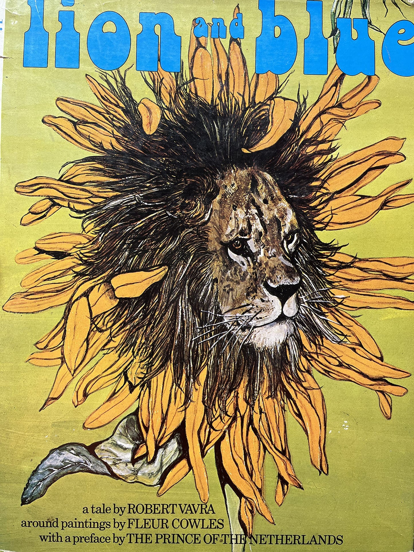 Lion and Blue by Robert Vavra