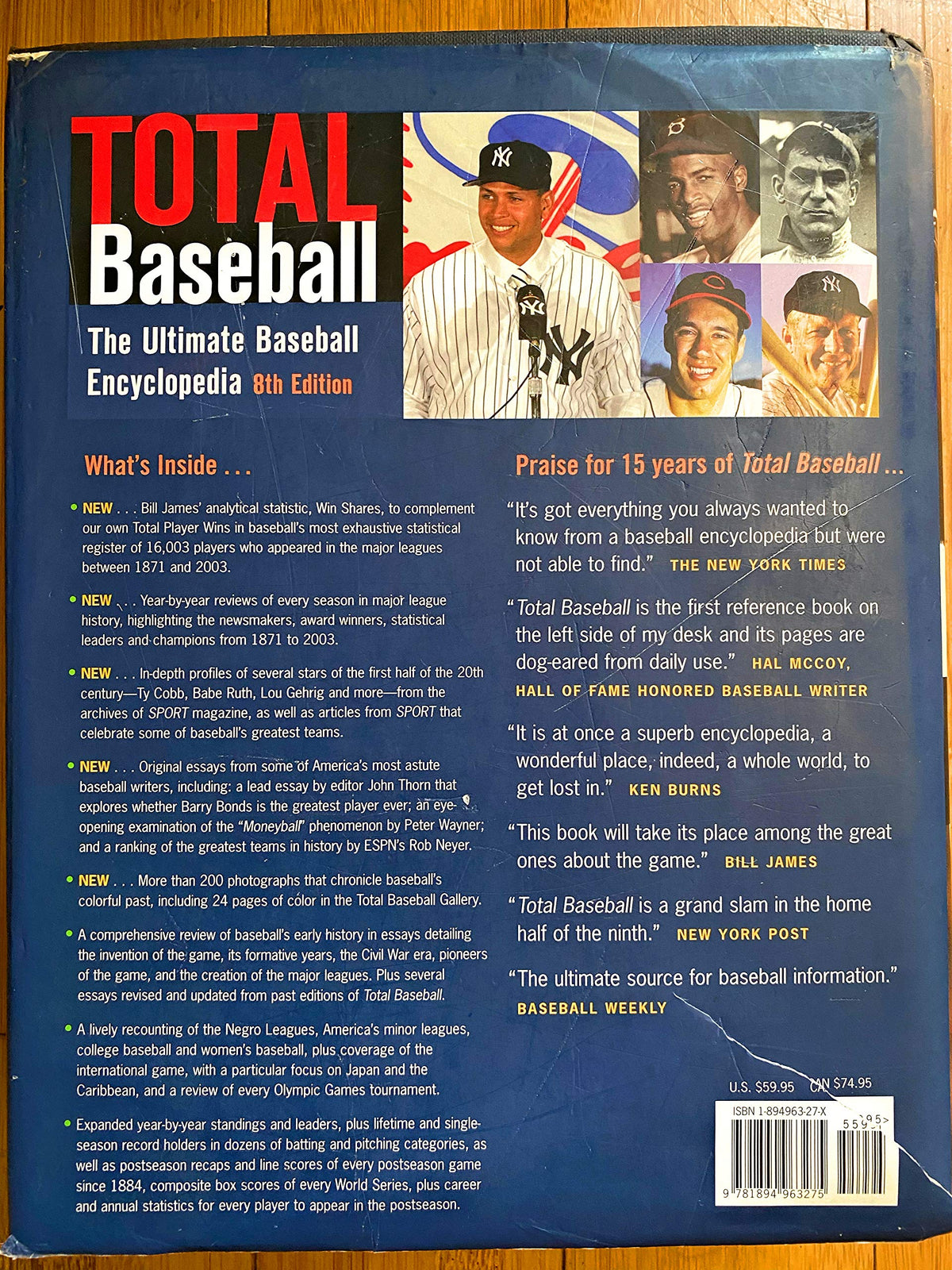 Total Baseball: The Ultimate Baseball Encyclopedia