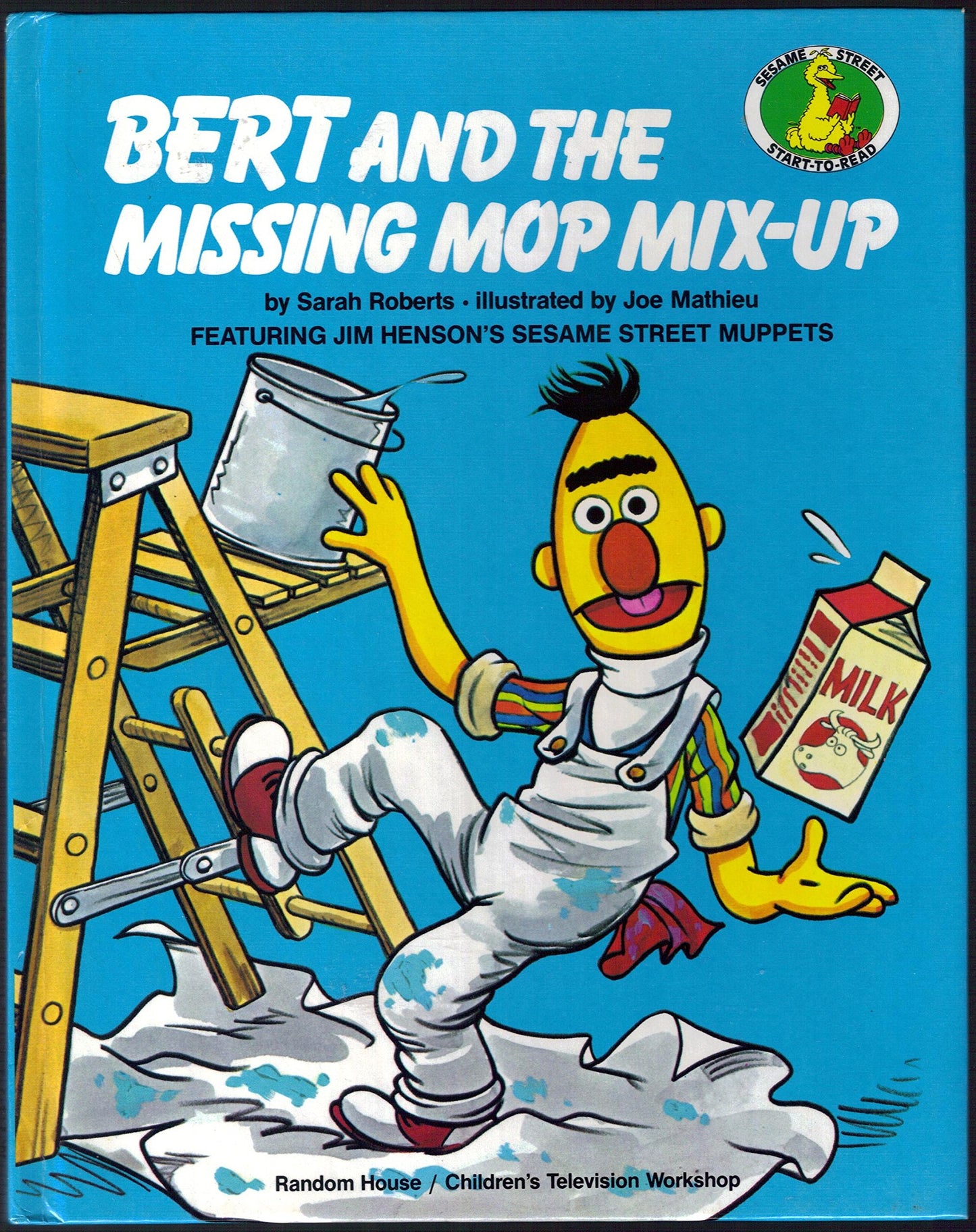Bert and The Missing Mop MixUp: Featuring Jim Henson's Sesame Street Muppets (Sesame Street Start-to-Read Book)