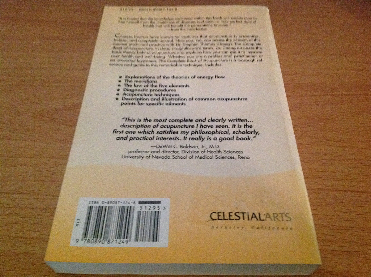 The Complete Book of Acupuncture