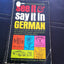 See It and Say It in German