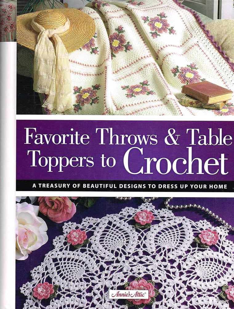 Favorite Throws & Table Toppers to Crochet